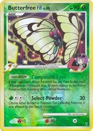 Butterfree FB (League Promo) (17) Reverse Holofoil - Supreme Victors
