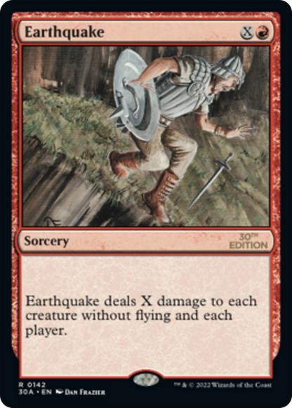 Earthquake (142) - 30th Anniversary Edition