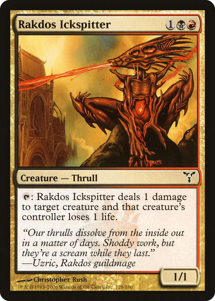 Rakdos Ickspitter [Dissension] Foil