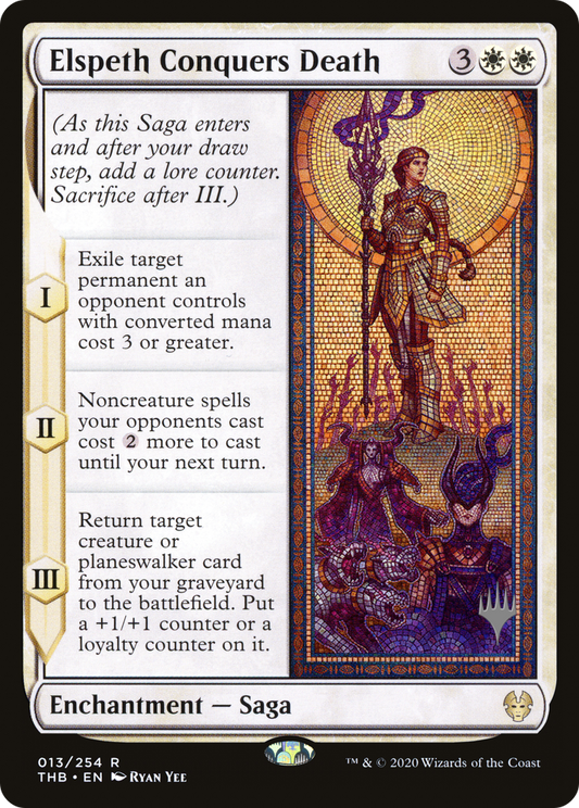 Elspeth Conquers Death (13p) - Theros Beyond Death Promos