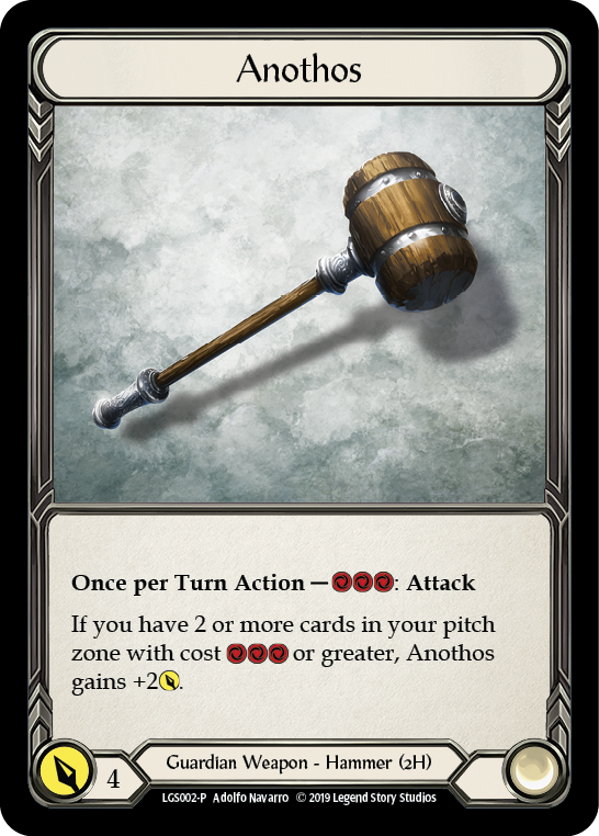 Anothos [LGS002-P] (Promo)  1st Edition Cold Foil | Silver Goblin