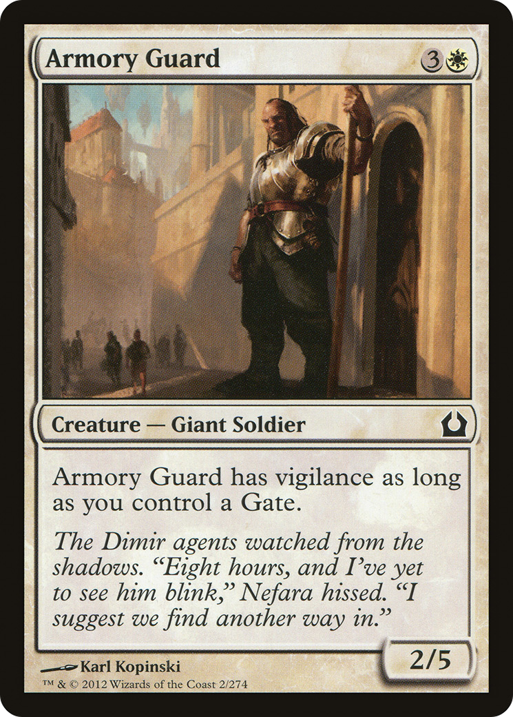 Armory Guard (002) Foil - Return to Ravnica