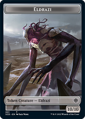 Eldrazi // Soldier Double-Sided Token [Starter Commander Decks] | Silver Goblin