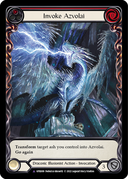 Invoke Azvolai // Azvolai (Marvel) (UPR009) Cold Foil - Uprising