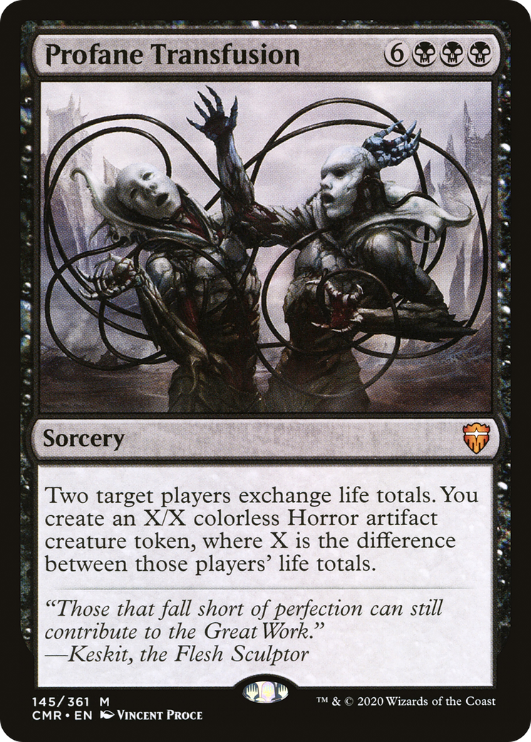 Profane Transfusion (145) - Commander Legends