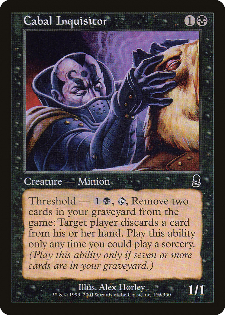 Cabal Inquisitor [Odyssey] Foil