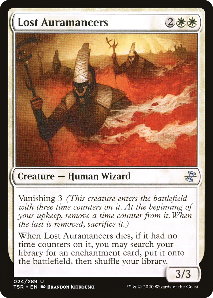 Lost Auramancers (024) Foil - Time Spiral Remastered