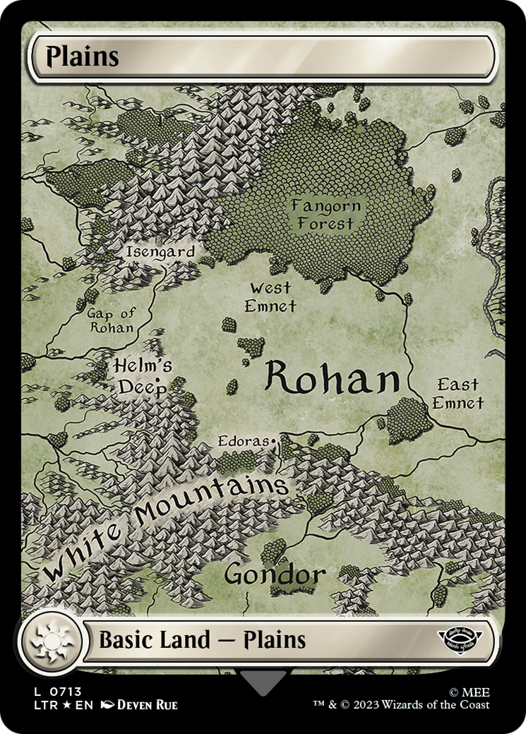 Plains (713) Foil - The Lord of the Rings: Tales of Middle-earth