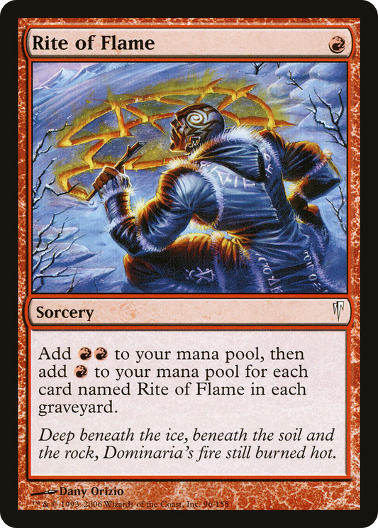 Rite of Flame [Coldsnap] Foil