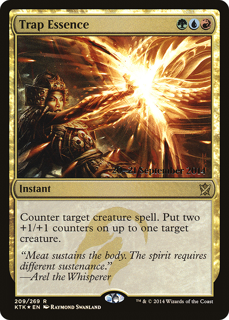 Trap Essence (209) Foil - Khans of Tarkir Promos