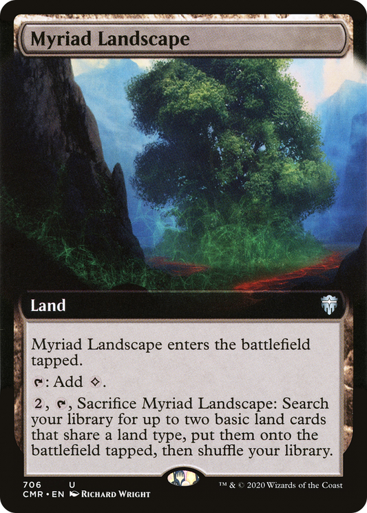 Myriad Landscape (Extended Art) (706) - Commander Legends