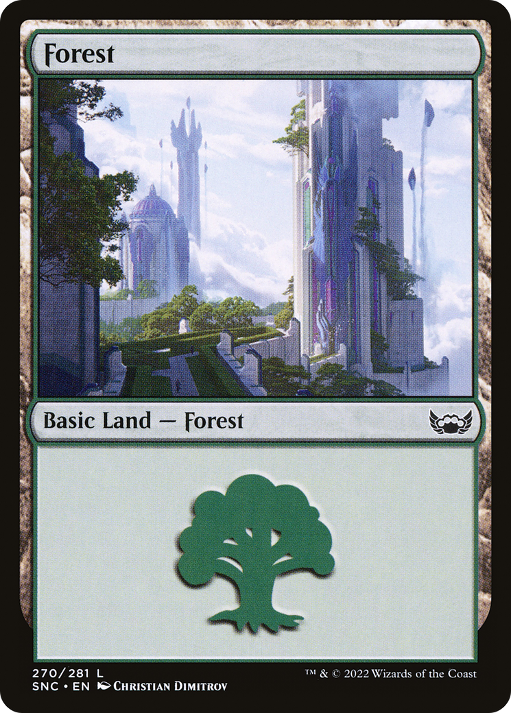 Forest (270) Foil - Streets of New Capenna