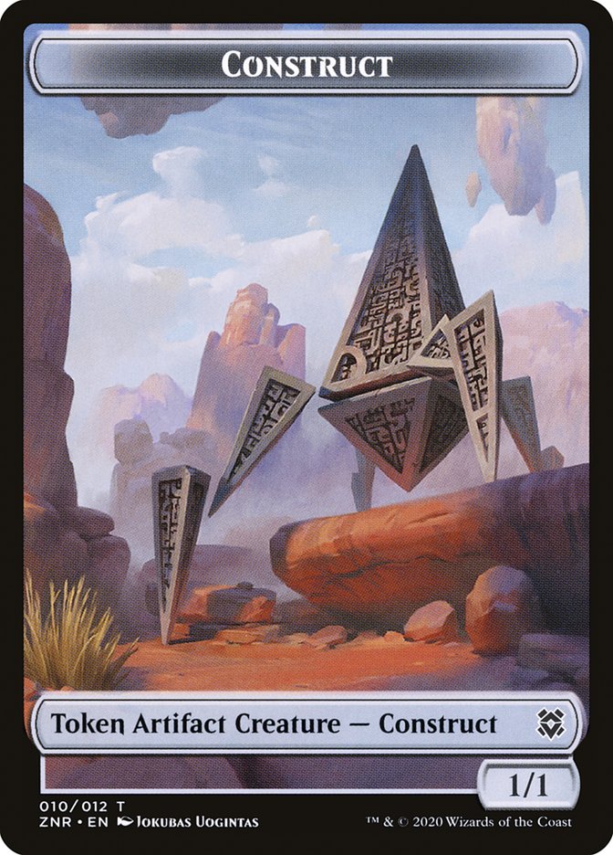 Construct Token [Zendikar Rising Tokens] | Silver Goblin