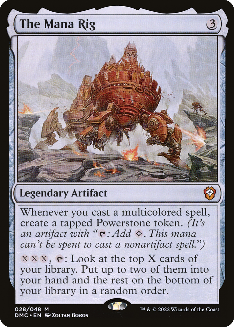 The Mana Rig [Dominaria United Commander] Foil