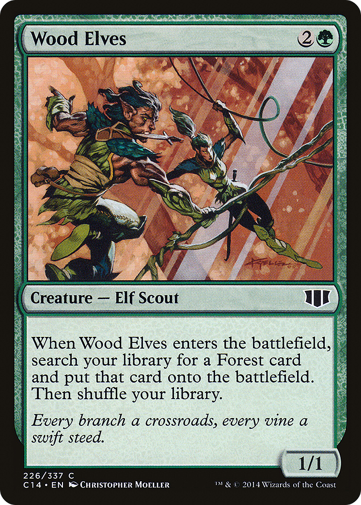 Wood Elves (226) - Commander 2014