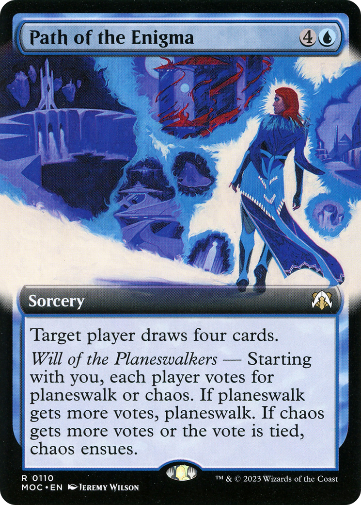 Path of the Enigma (Extended Art) (110) - March of the Machine Commander