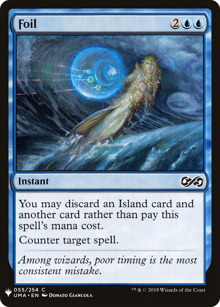 Foil (UMA-55) - The List