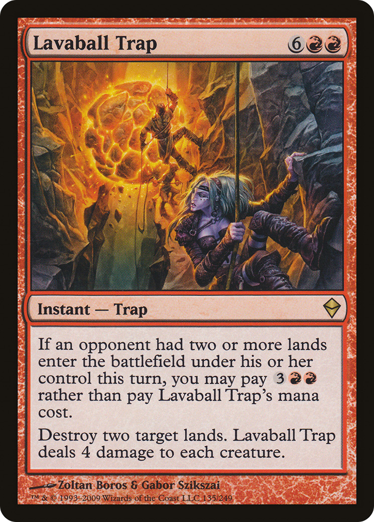 Lavaball Trap (135) - Zendikar