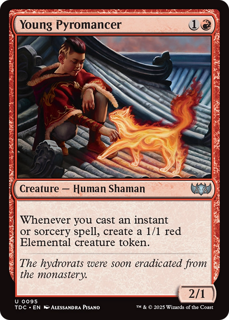 Young Pyromancer (095) - Commander: Tarkir: Dragonstorm