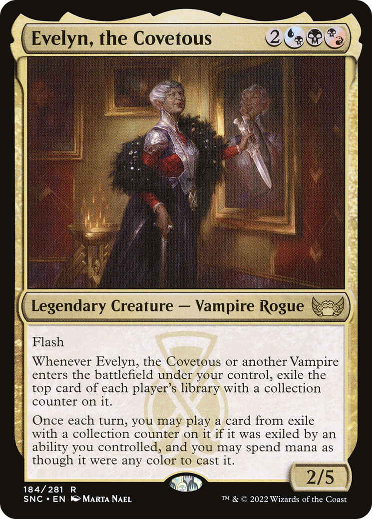 Evelyn, the Covetous (184) Foil - Streets of New Capenna