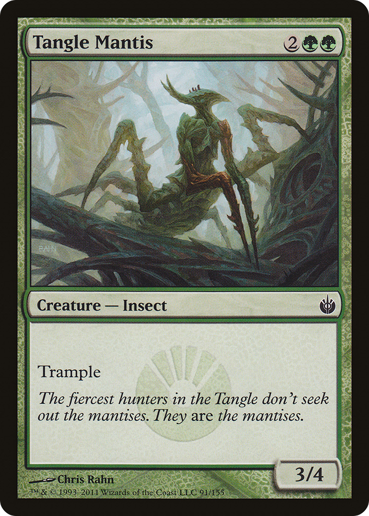 Tangle Mantis (091) Foil - Mirrodin Besieged