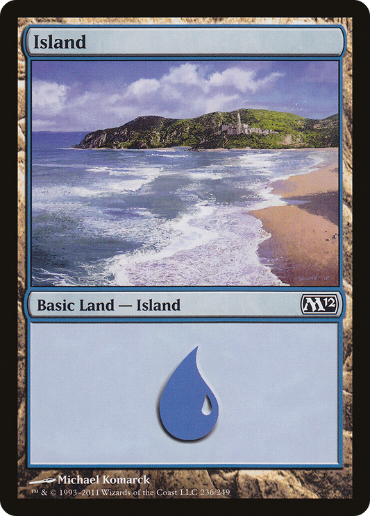 Island (236) [Magic 2012] Foil