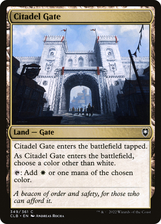 Citadel Gate (349) - Commander Legends: Battle for Baldur's Gate