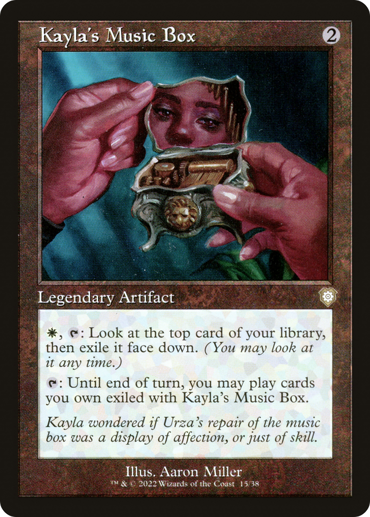 Kayla's Music Box (Retro) (015) - The Brothers' War Commander