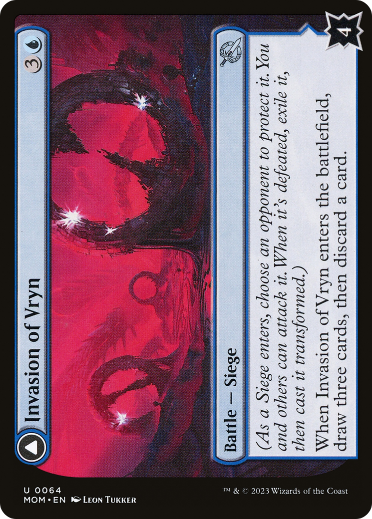 Invasion of Vryn // Overloaded Mage-Ring (064) - March of the Machine