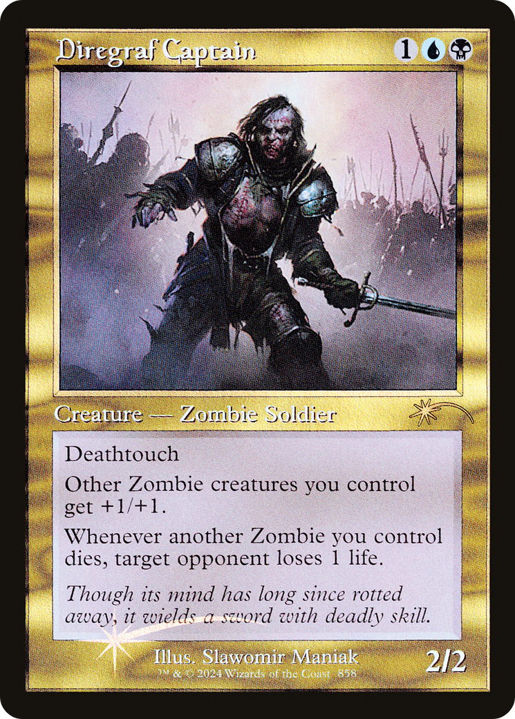 Diregraf Captain (Retro) (858) Foil - Secret Lair Drop