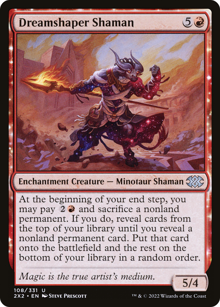 Dreamshaper Shaman (108) Foil - Double Masters 2022