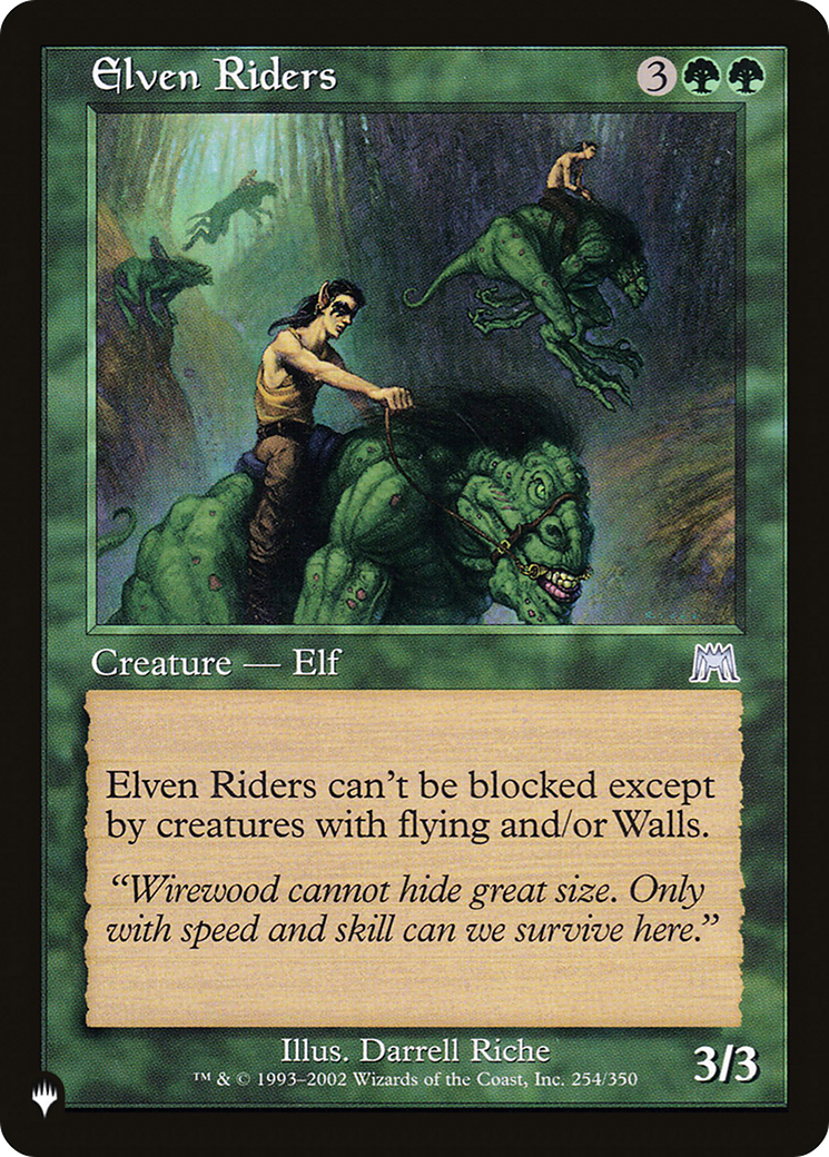 Elven Riders [The List] | Silver Goblin