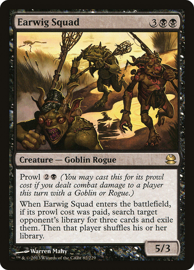 Earwig Squad (082) Foil - Modern Masters