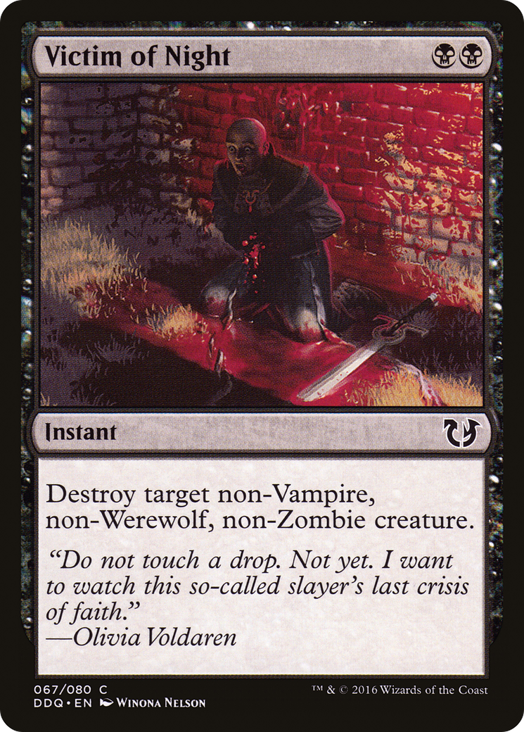 Victim of Night (067) - Duel Decks: Blessed vs. Cursed