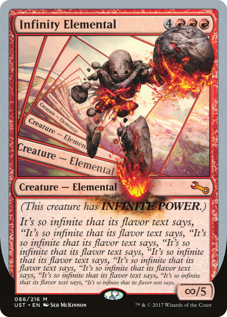Infinity Elemental (088) - Unstable