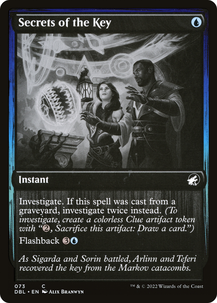Secrets of the Key (073) Foil - Innistrad: Double Feature