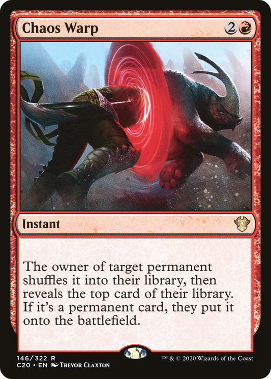 Chaos Warp (146) - Commander 2020