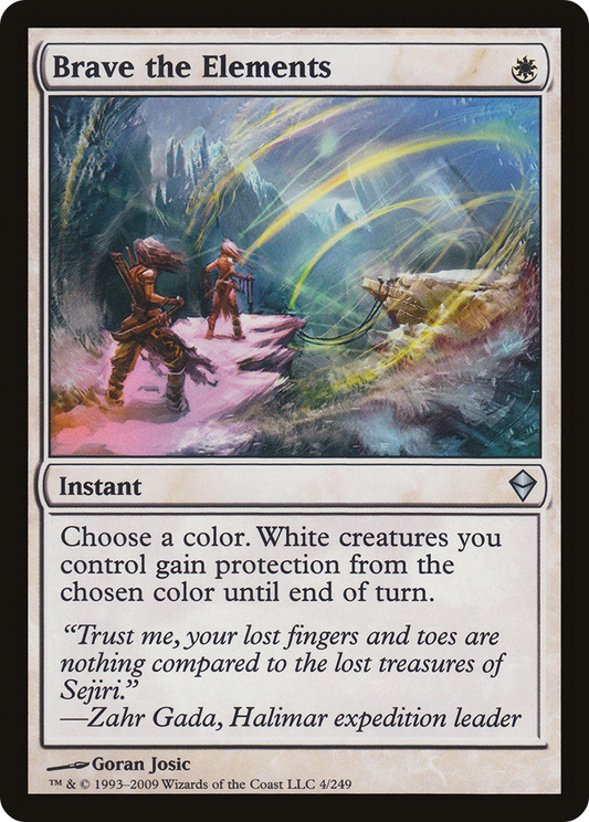 Brave the Elements (004) Foil - Zendikar