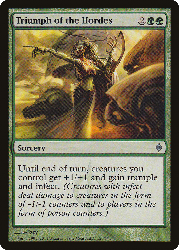 Triumph of the Hordes (123) Foil - New Phyrexia