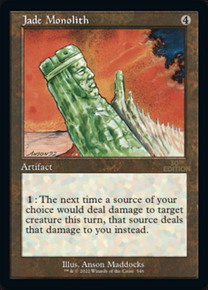 Jade Monolith (Retro) (546) - 30th Anniversary Edition