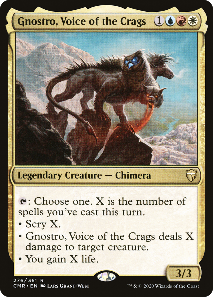 Gnostro, Voice of the Crags (276) - Commander Legends