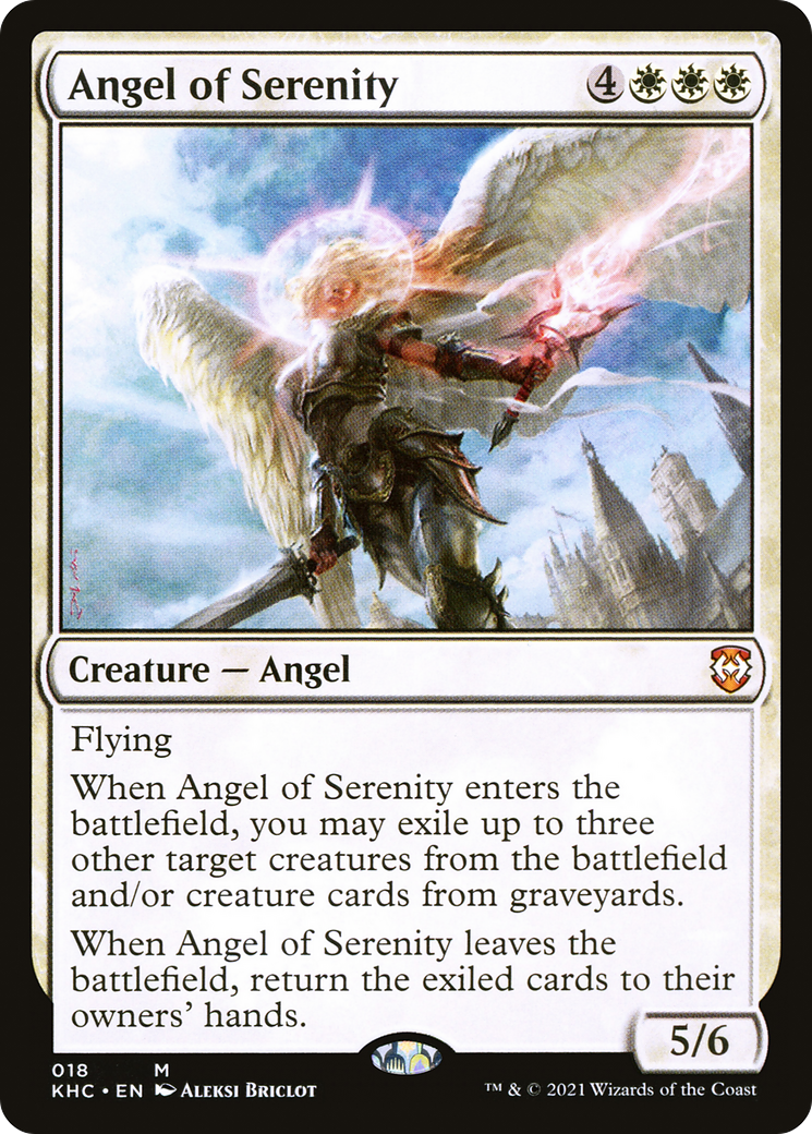 Angel of Serenity [Kaldheim Commander] | Silver Goblin