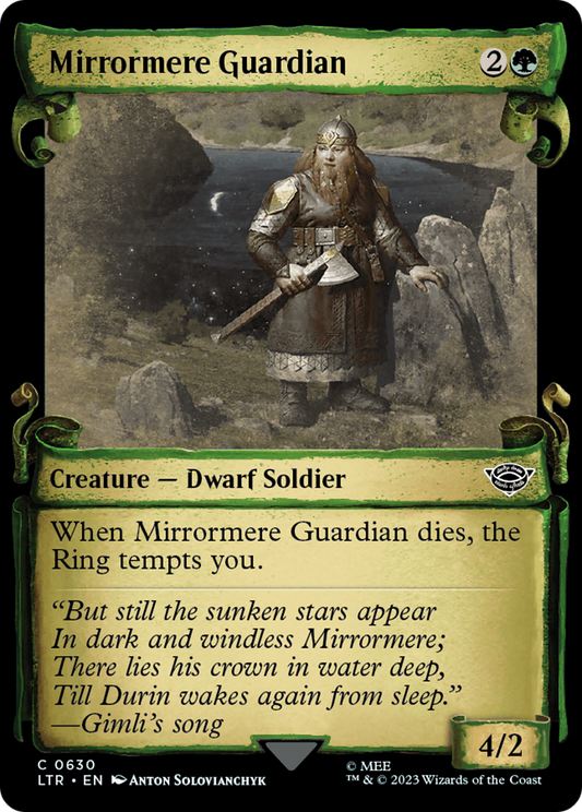 Mirrormere Guardian (Showcase) (630) Foil - The Lord of the Rings: Tales of Middle-earth