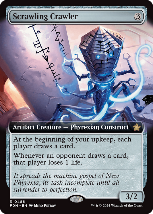 Scrawling Crawler (Extended Art) [Foundations] Foil