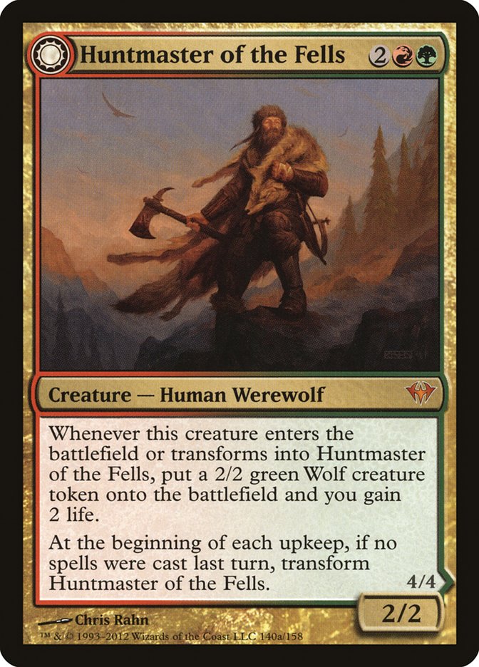 Huntmaster of the Fells (140) Foil - Dark Ascension