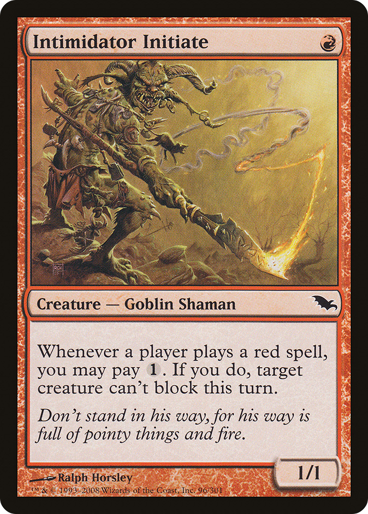 Intimidator Initiate (096) - Shadowmoor