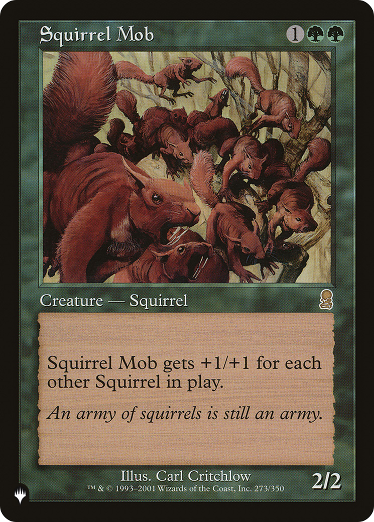 Squirrel Mob (Retro) (ODY-273) - The List