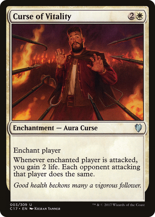 Curse of Vitality (003) - Commander 2017