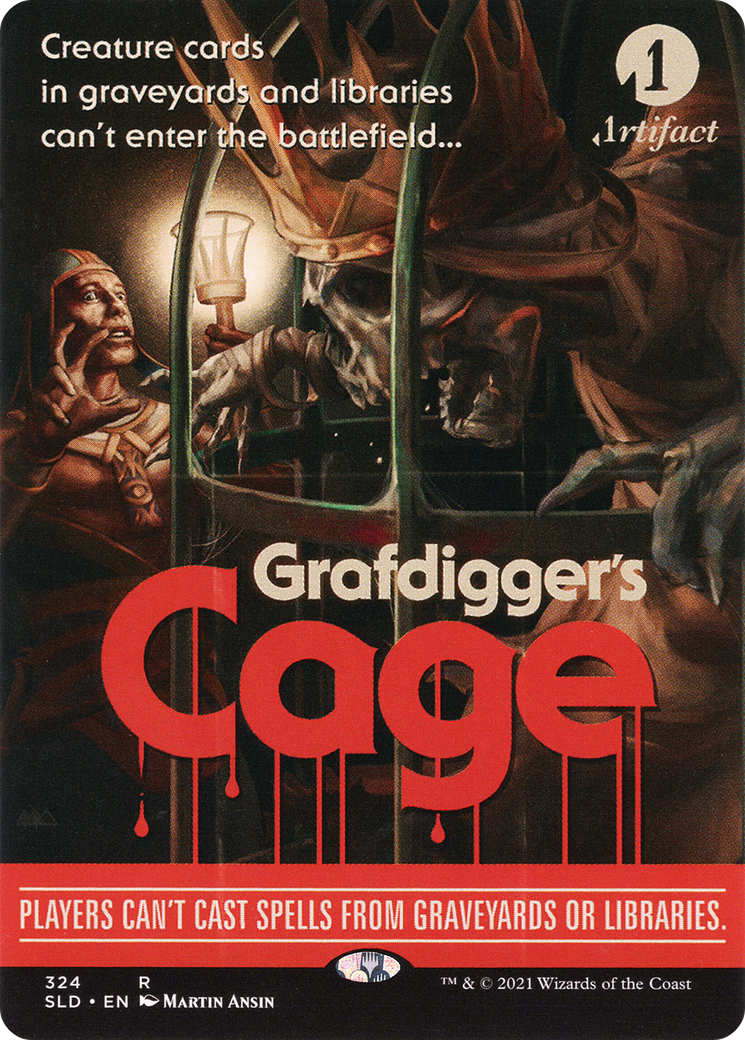 Grafdigger's Cage (324) Foil - Secret Lair Drop