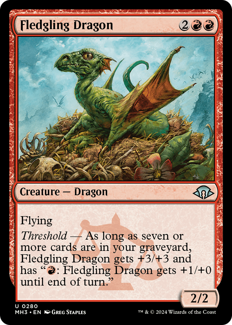 Fledgling Dragon (280) - Modern Horizons 3